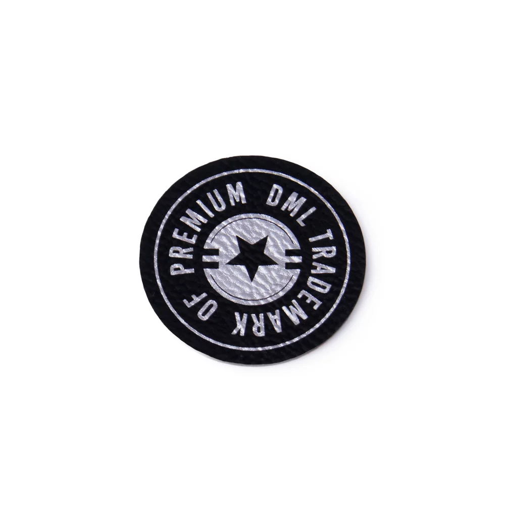 Patches en similicuir gravé au laser (3 pouces)