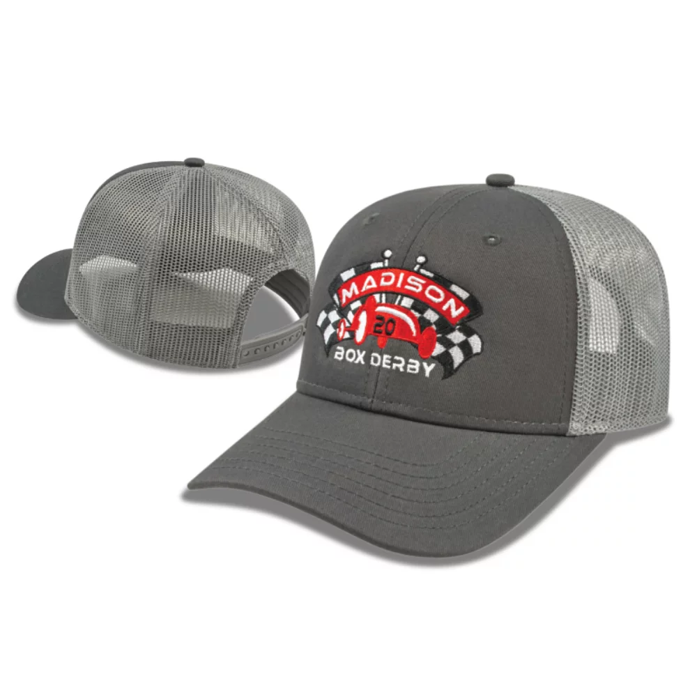 Casquette de camionneur pour jeunes avec visière plate modifiée