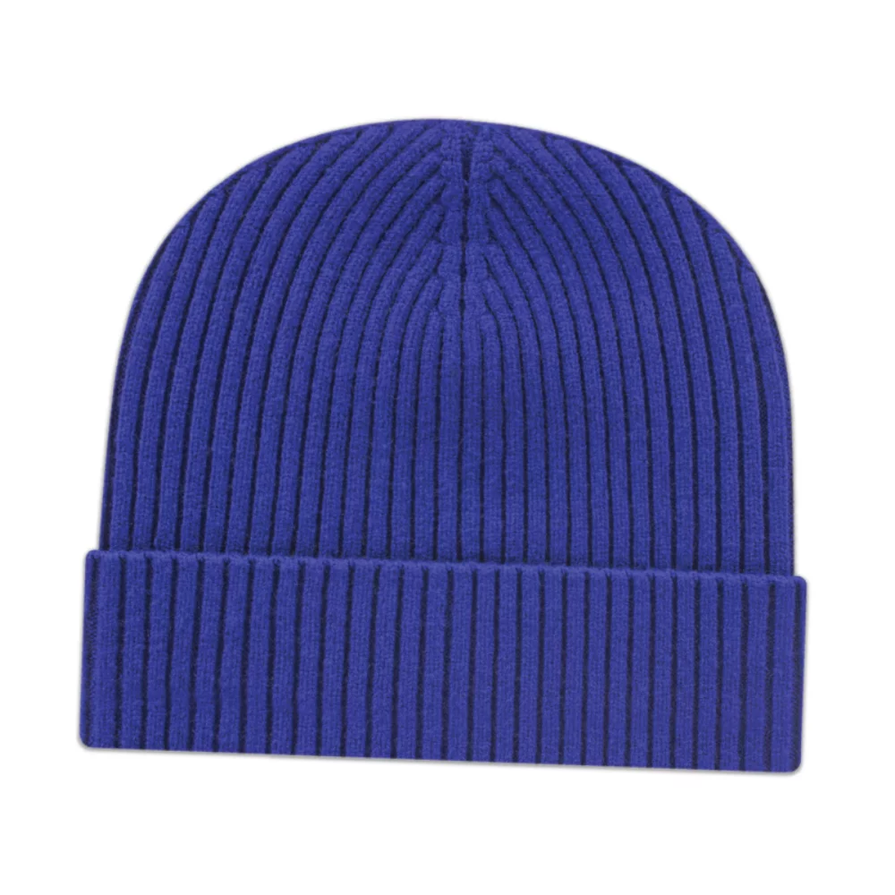 Bonnet tricoté à revers de qualité premium