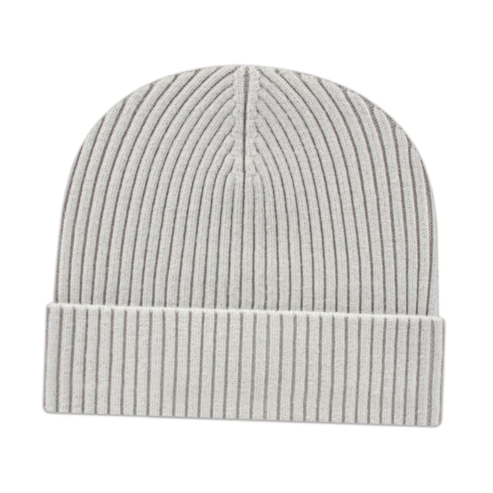 Bonnet tricoté à revers de qualité premium