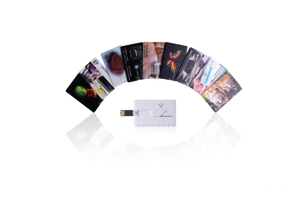 Clés USB en forme de carte de crédit