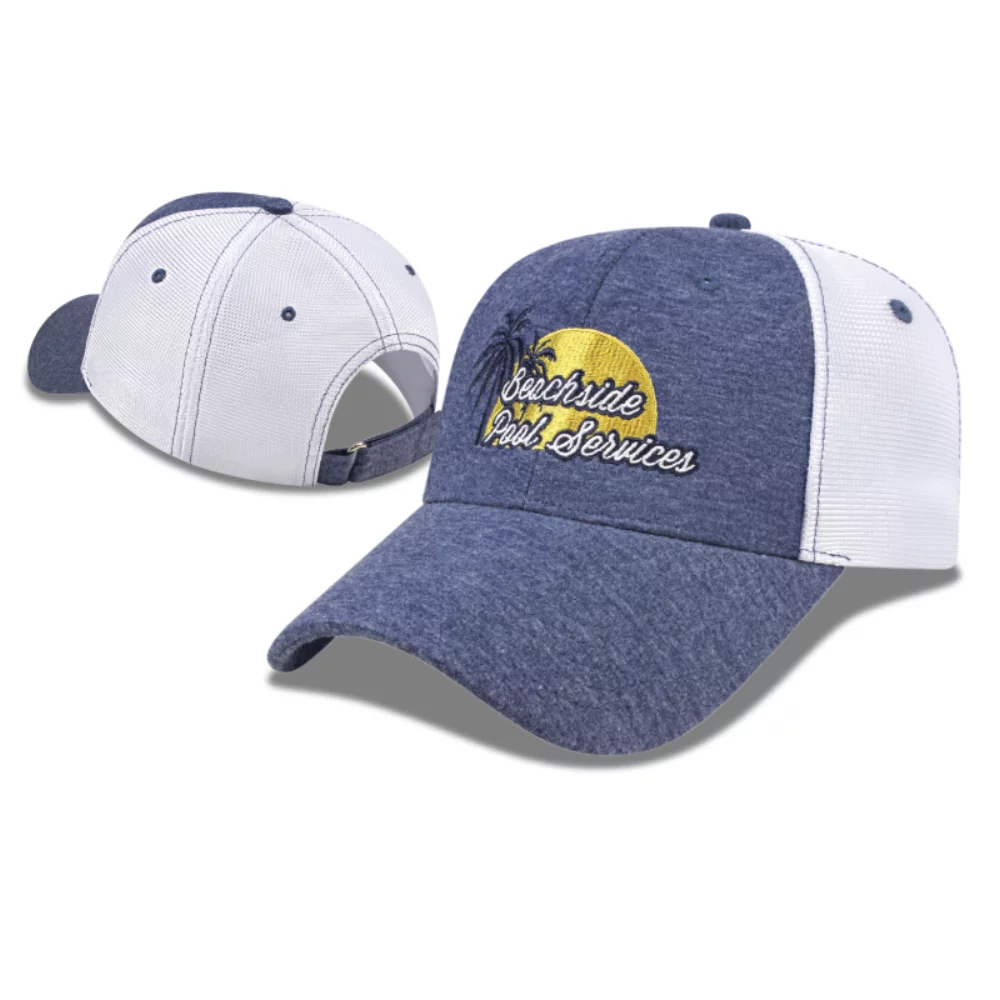 Cotton Jersey Cap w/Hi-Tech Mesh Back