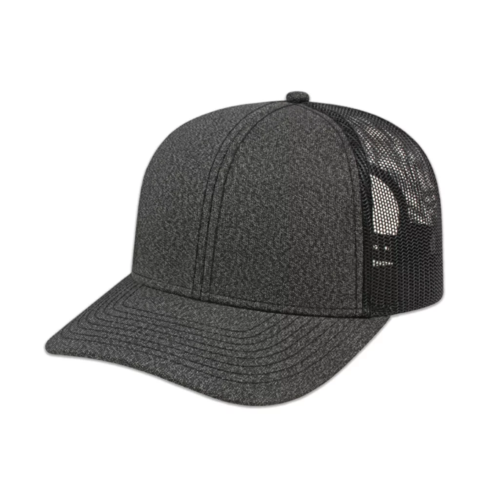 Casquette Premium Mélange Trucker avec filet à l'arrière