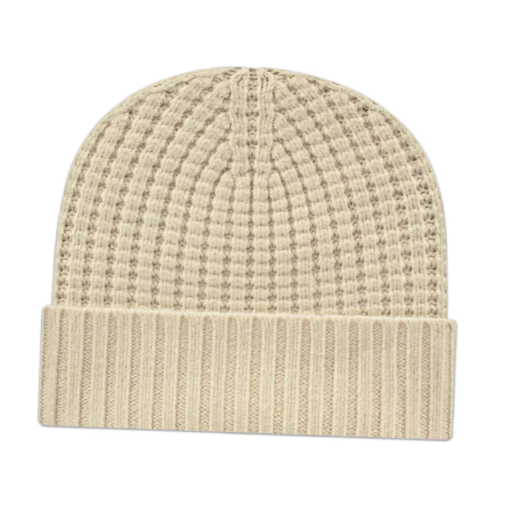 Tricot gaufre premium avec bord-côte