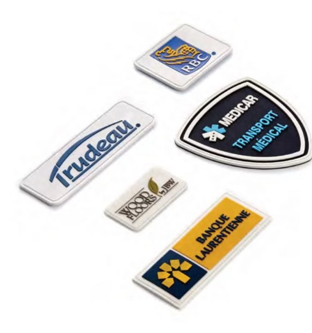 Crests en PVC souple (4 pouces)