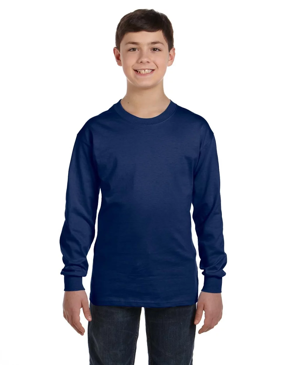 Gildan Youth Heavy Cotton™ Long-Sleeve T-Shirt