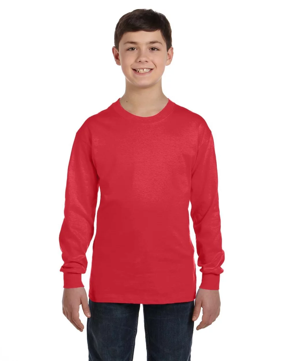 Gildan Youth Heavy Cotton™ Long-Sleeve T-Shirt