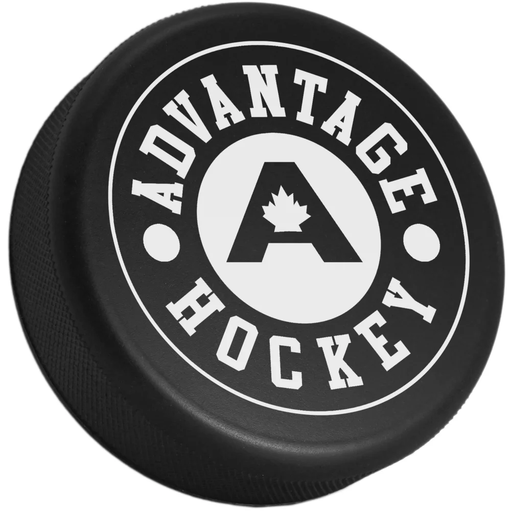 Hockey Puck Stress Reliever - Black or Pink