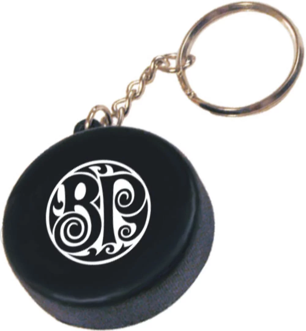 Porte-clés anti-stress en forme de rondelle de hockey