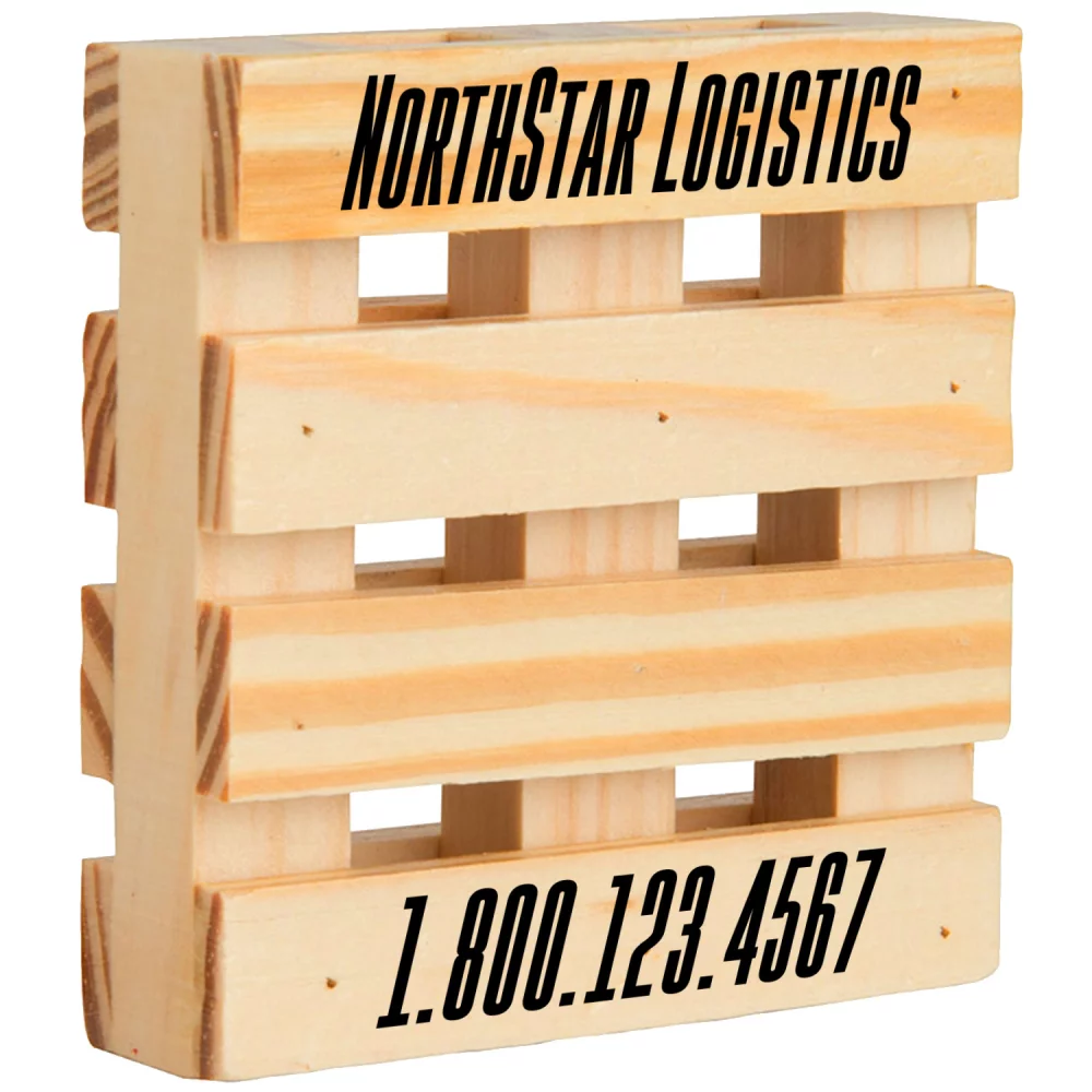 Sous-verre en palette de bois