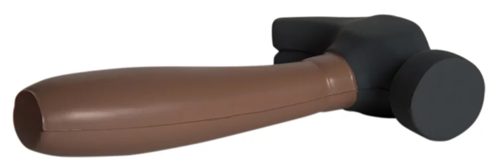 Relaxant de stress en forme de marteau