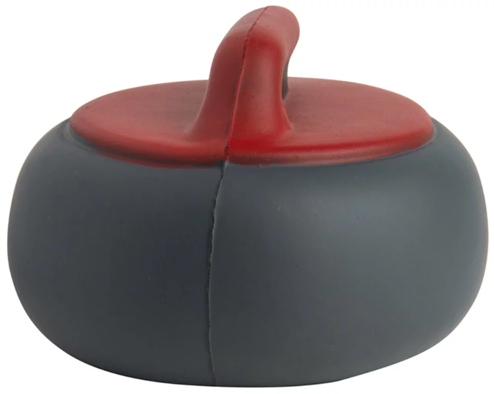 Soulageur de stress en forme de pierre de curling