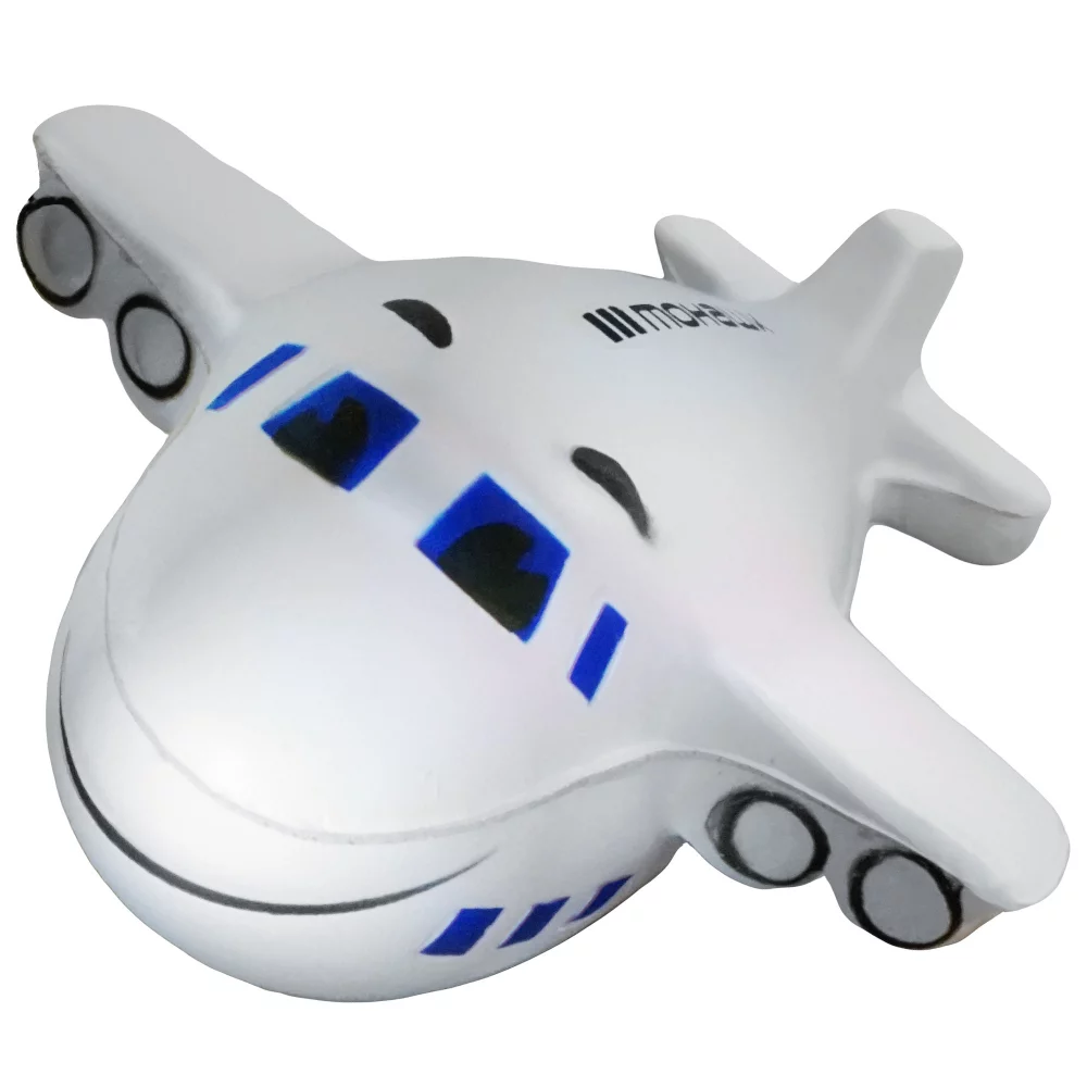 Avion miniature avec sourire anti-stress
