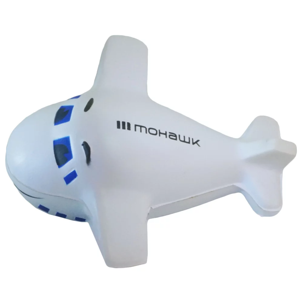 Avion miniature avec sourire anti-stress