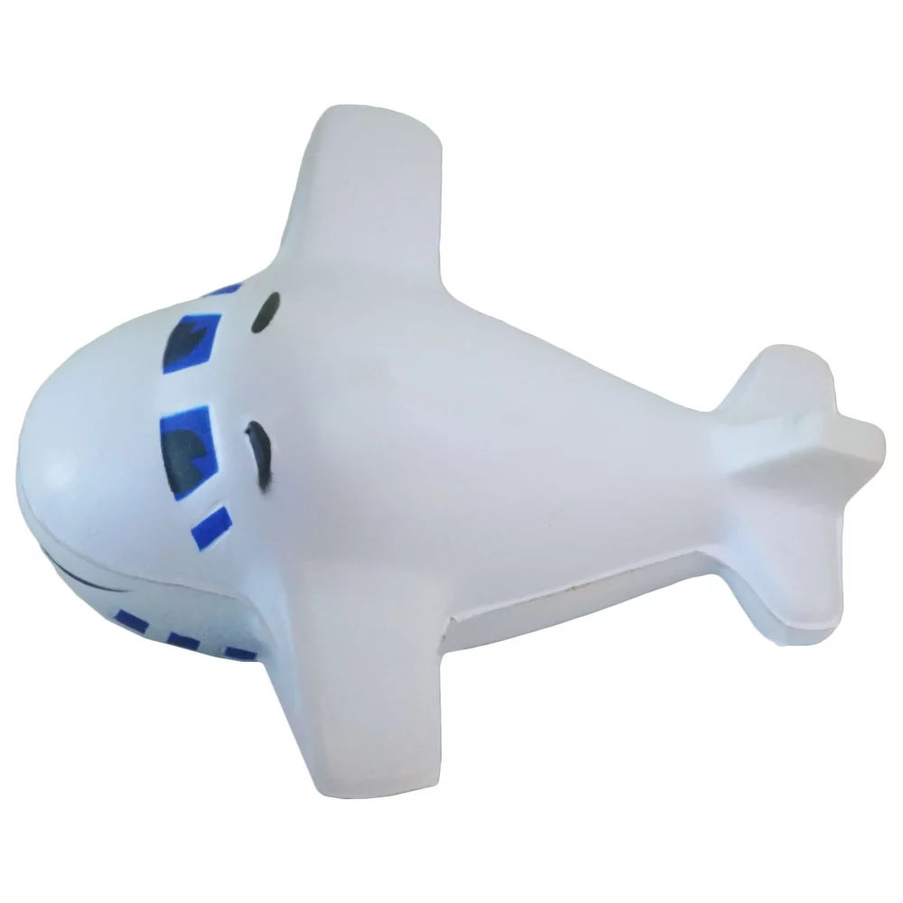 Avion miniature avec sourire anti-stress
