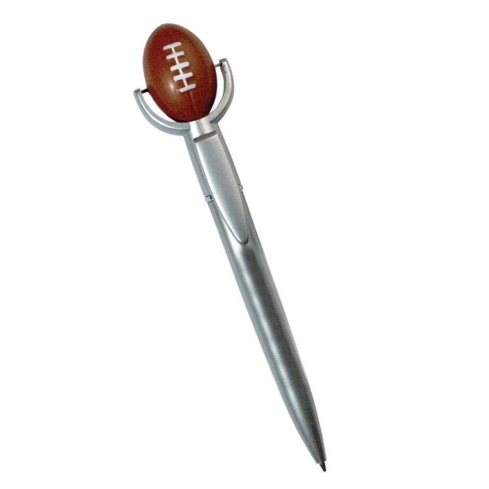 Football Specialty Pen w/ Squeeze Topper