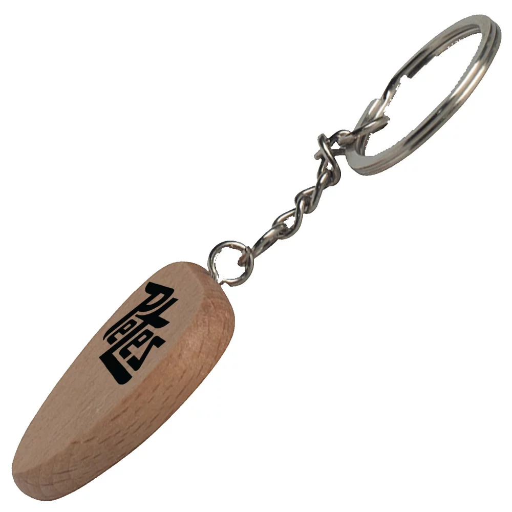 Porte-clés en bois de cœur