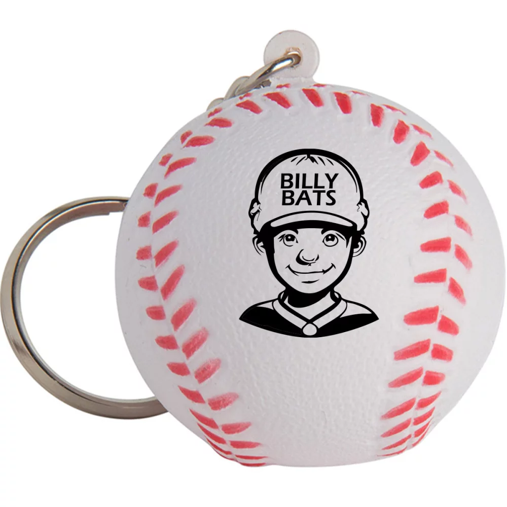 Baseball Key Chain Stress Reliever