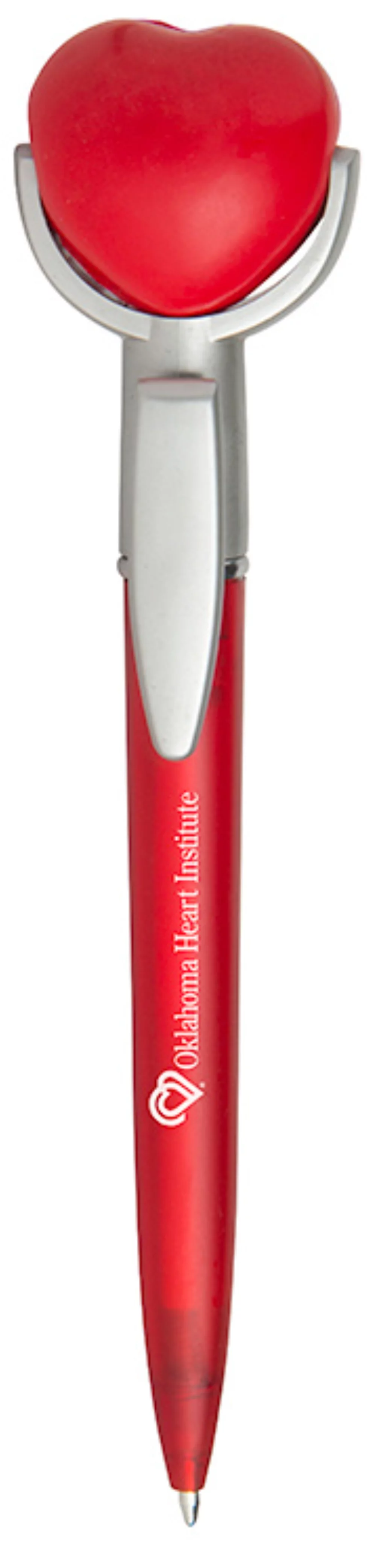 Stylo spécialité cœur avec embout à presser