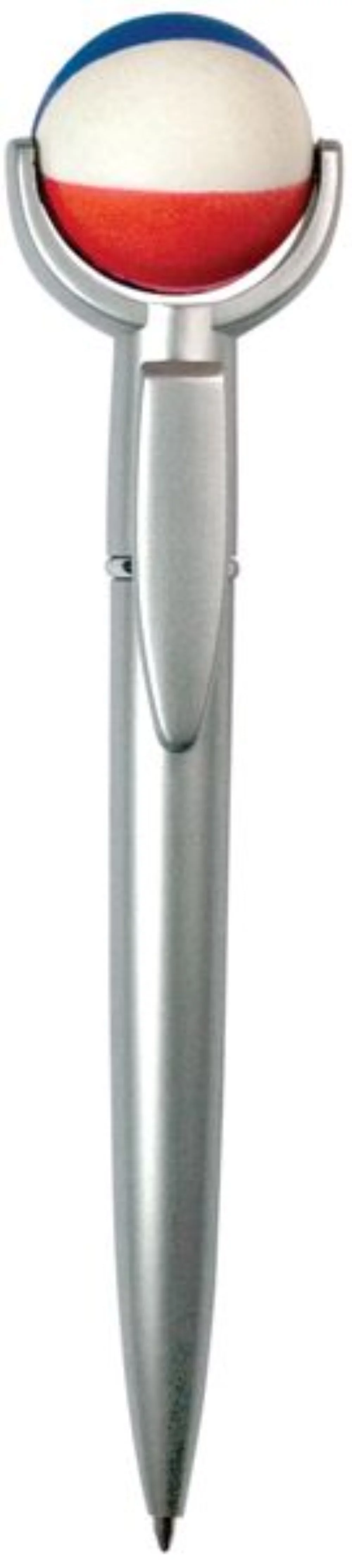 Beachball Specialty Pen w/ Squeeze Topper