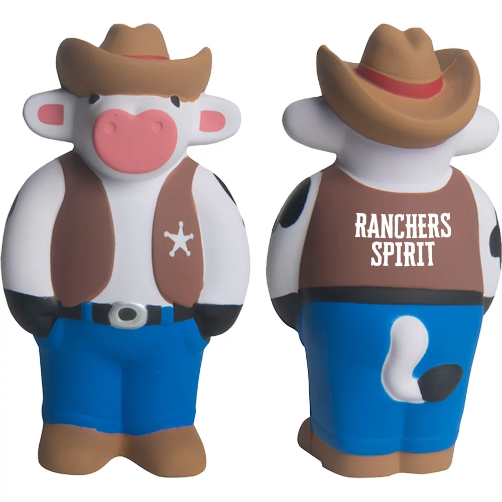 Soulage-stress Vache Cowboy