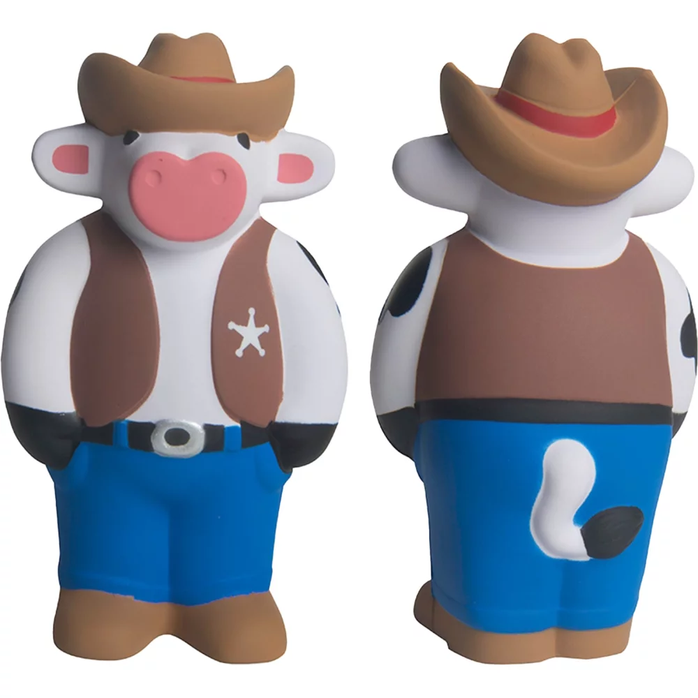 Soulage-stress Vache Cowboy