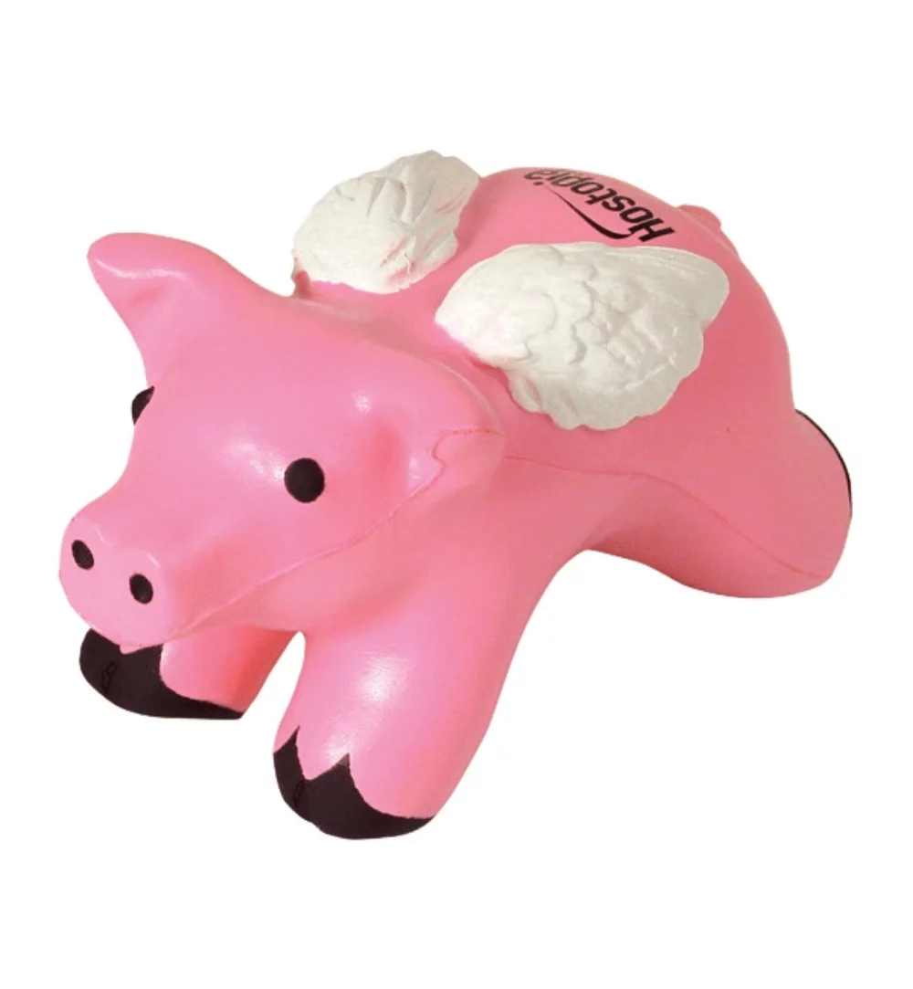 Soulage-stress cochon ailé