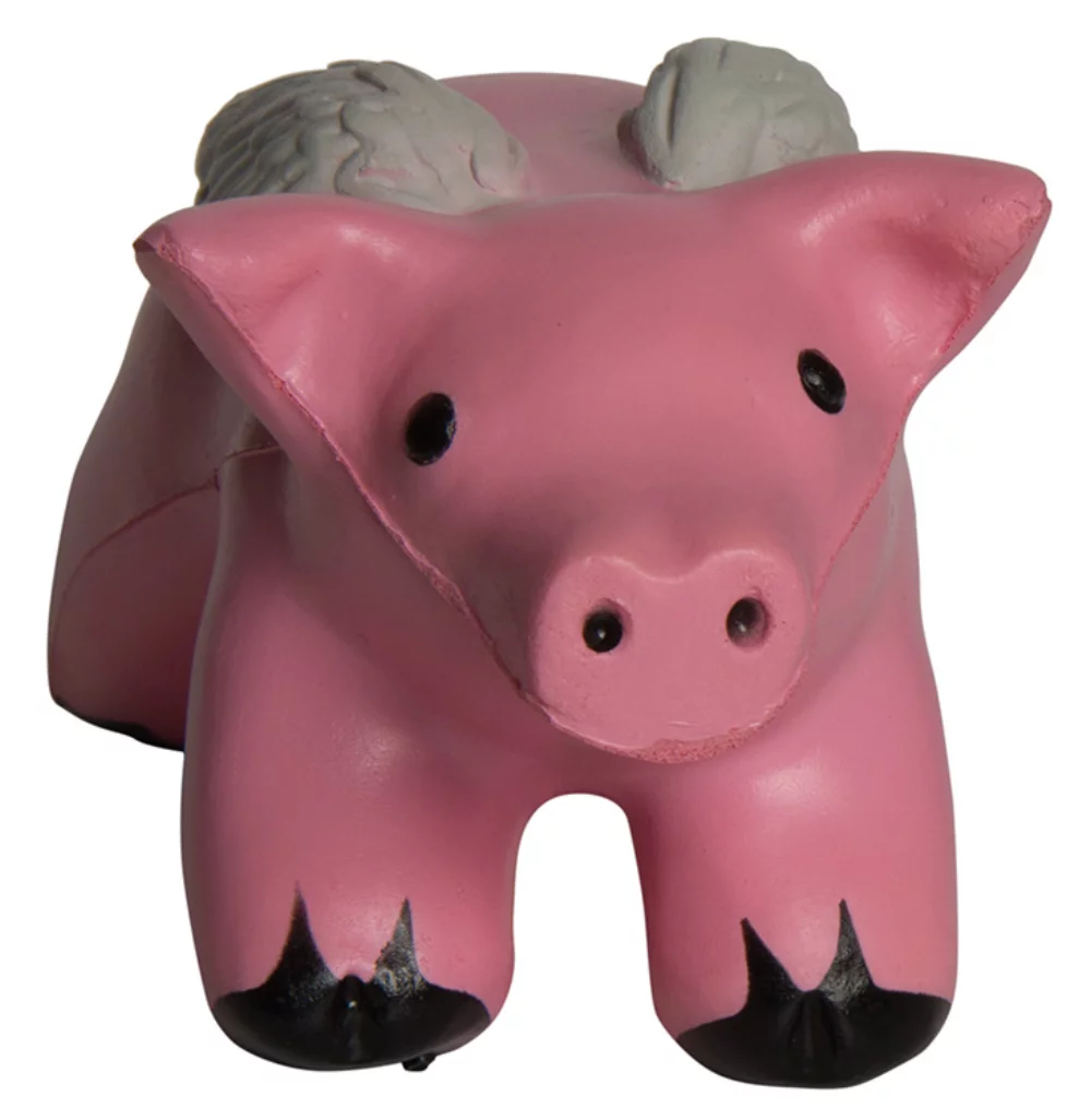 Pig w/ Wings Stress Reliever