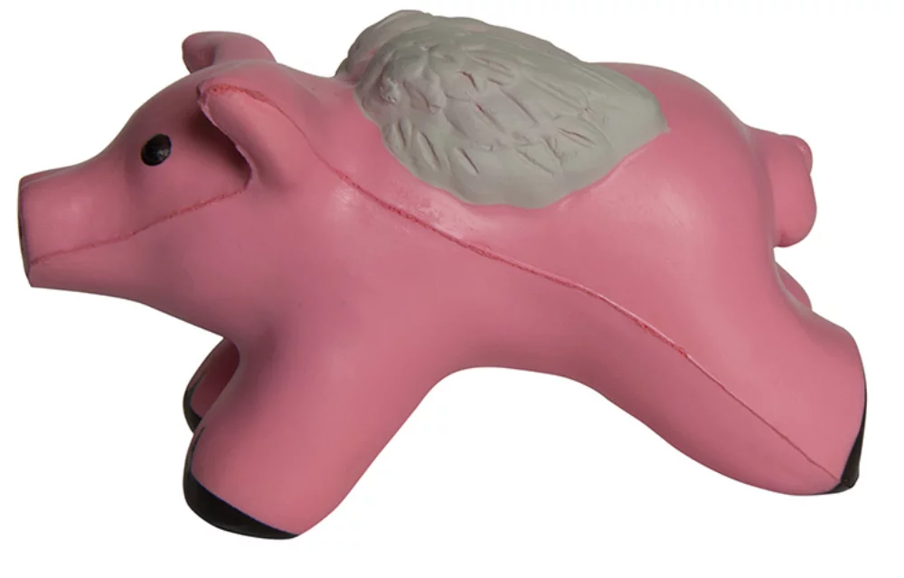 Soulage-stress cochon ailé