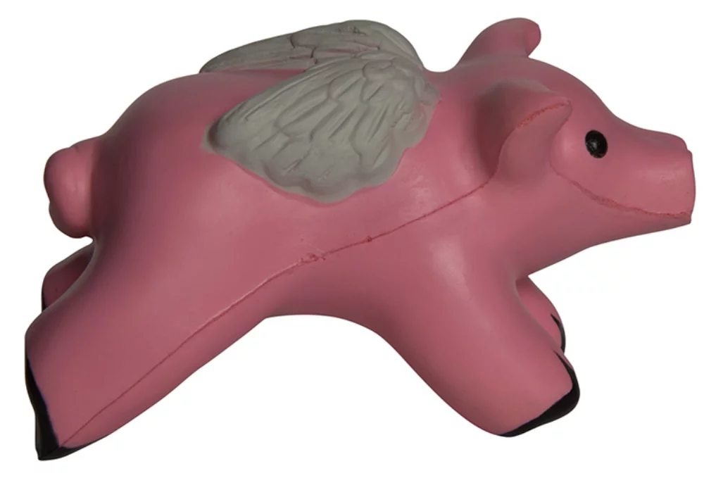 Pig w/ Wings Stress Reliever