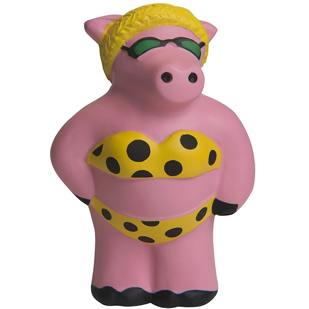 Soulagement du stress du cochon cool
