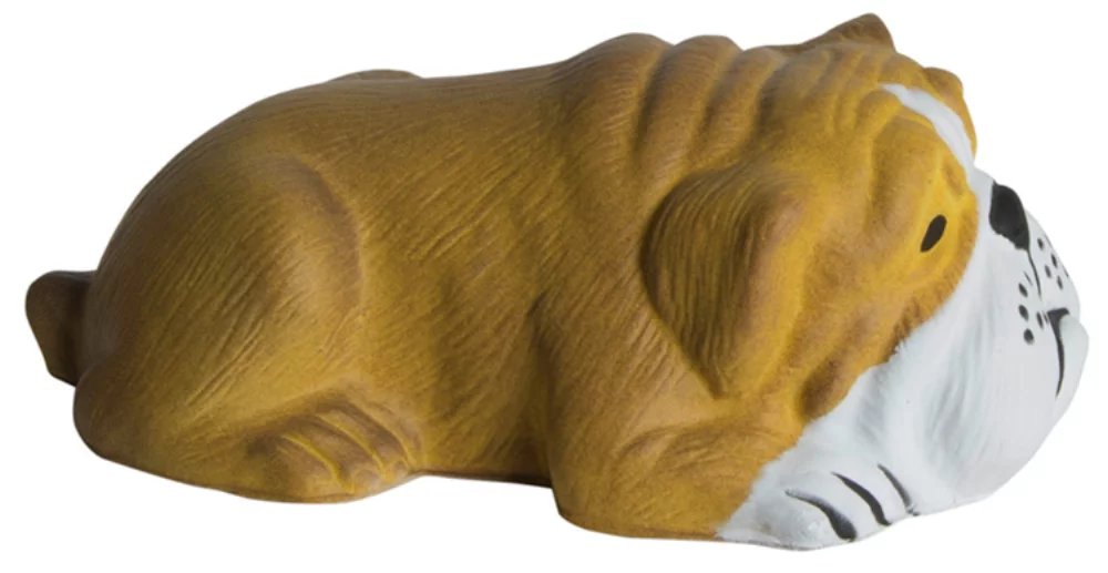 Chien couché soulageur de stress