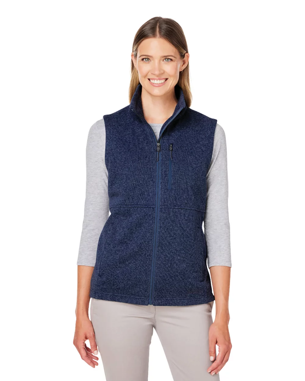 Marmot Mountain Ladies' Dropline Sweater Fleece Vest