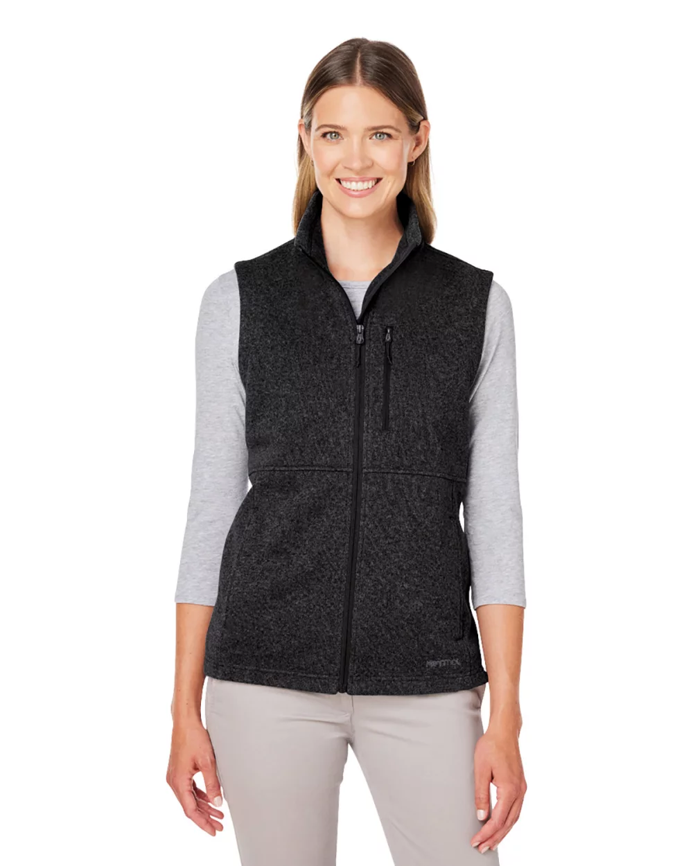 Marmot Mountain Ladies' Dropline Sweater Fleece Vest