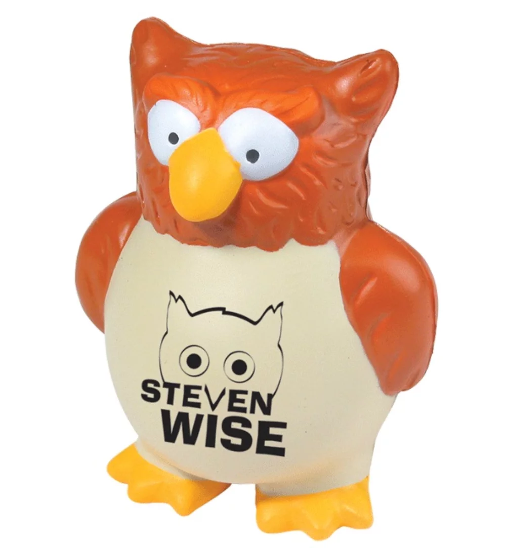 Soulage-stress en forme de hibou