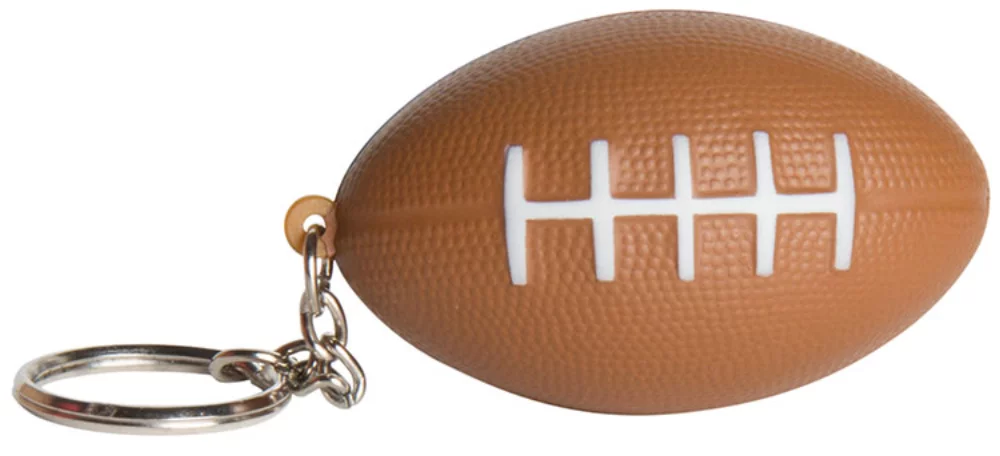 Porte-clés de football anti-stress