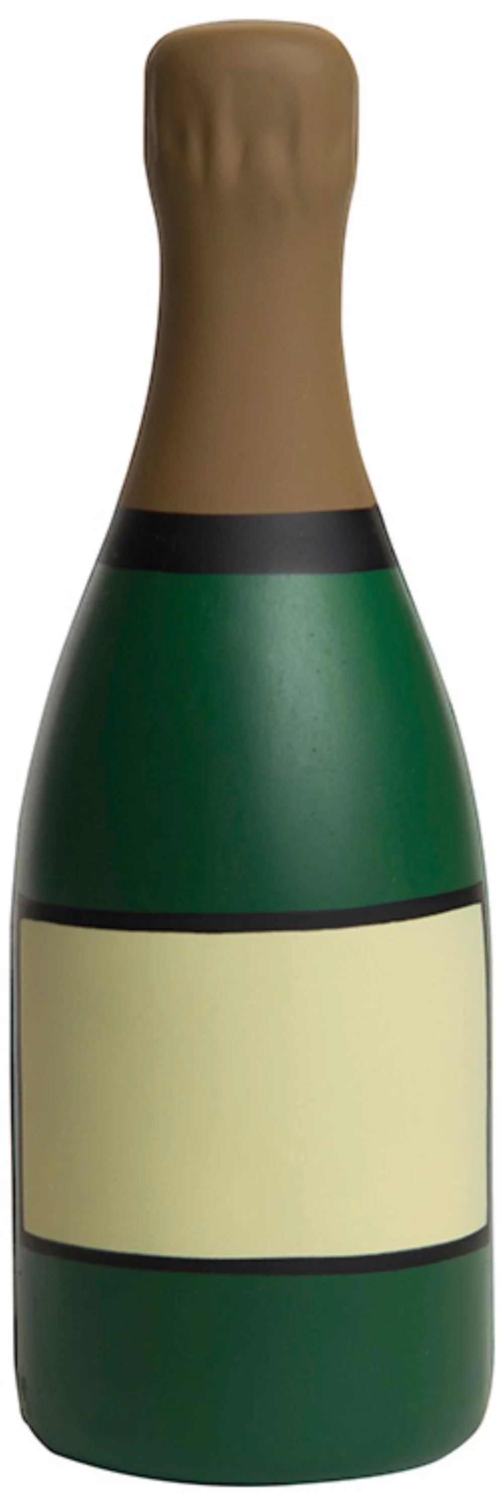 Soulageur de stress en forme de bouteille de champagne