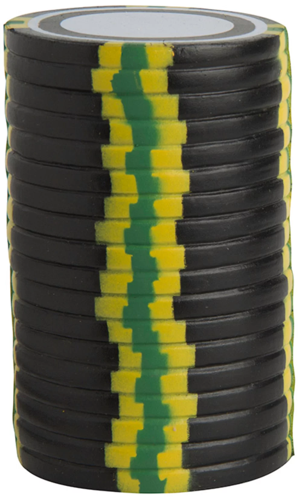 Relaxant anti-stress en forme de pile de jetons de poker