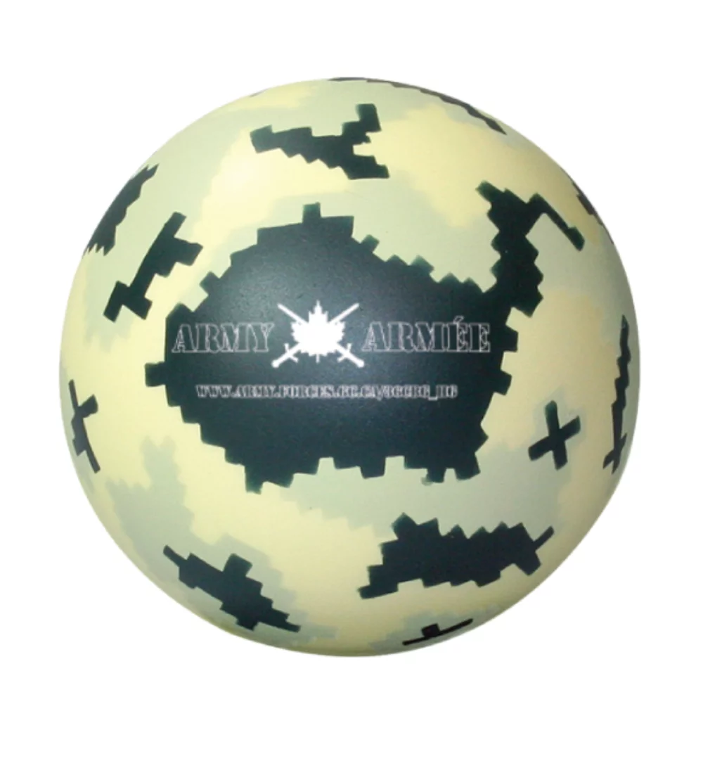 Digital Camo ball Stress Reliever