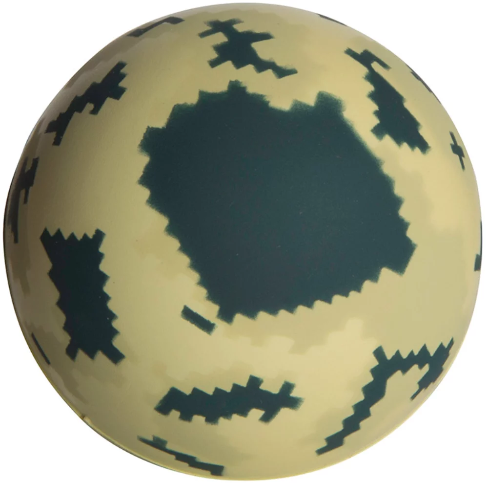 Digital Camo ball Stress Reliever