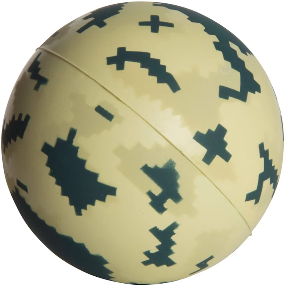 Digital Camo ball Stress Reliever