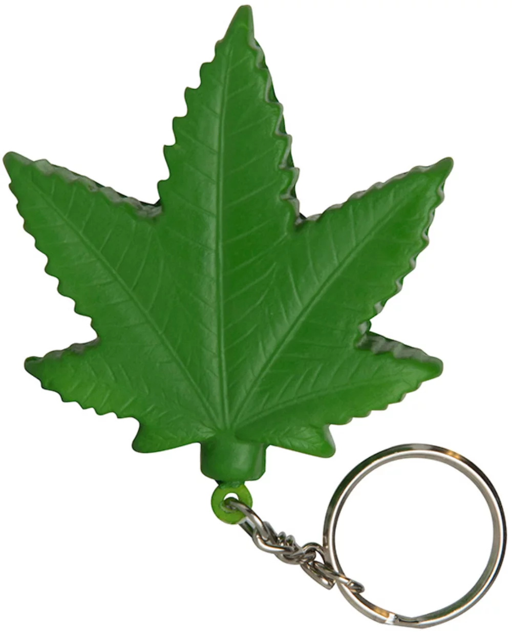 Cannabis Leaf Keyring Stress Reliever