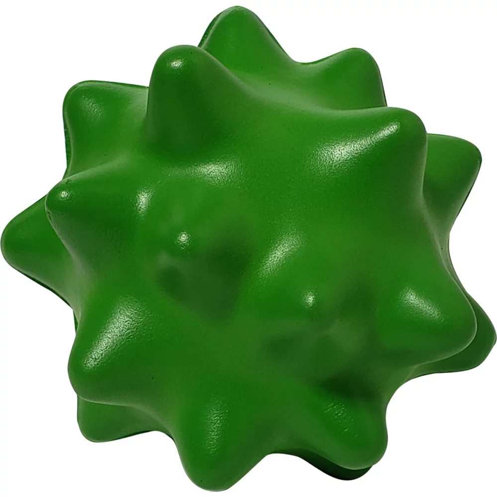 Balle anti-stress en forme de bactérie