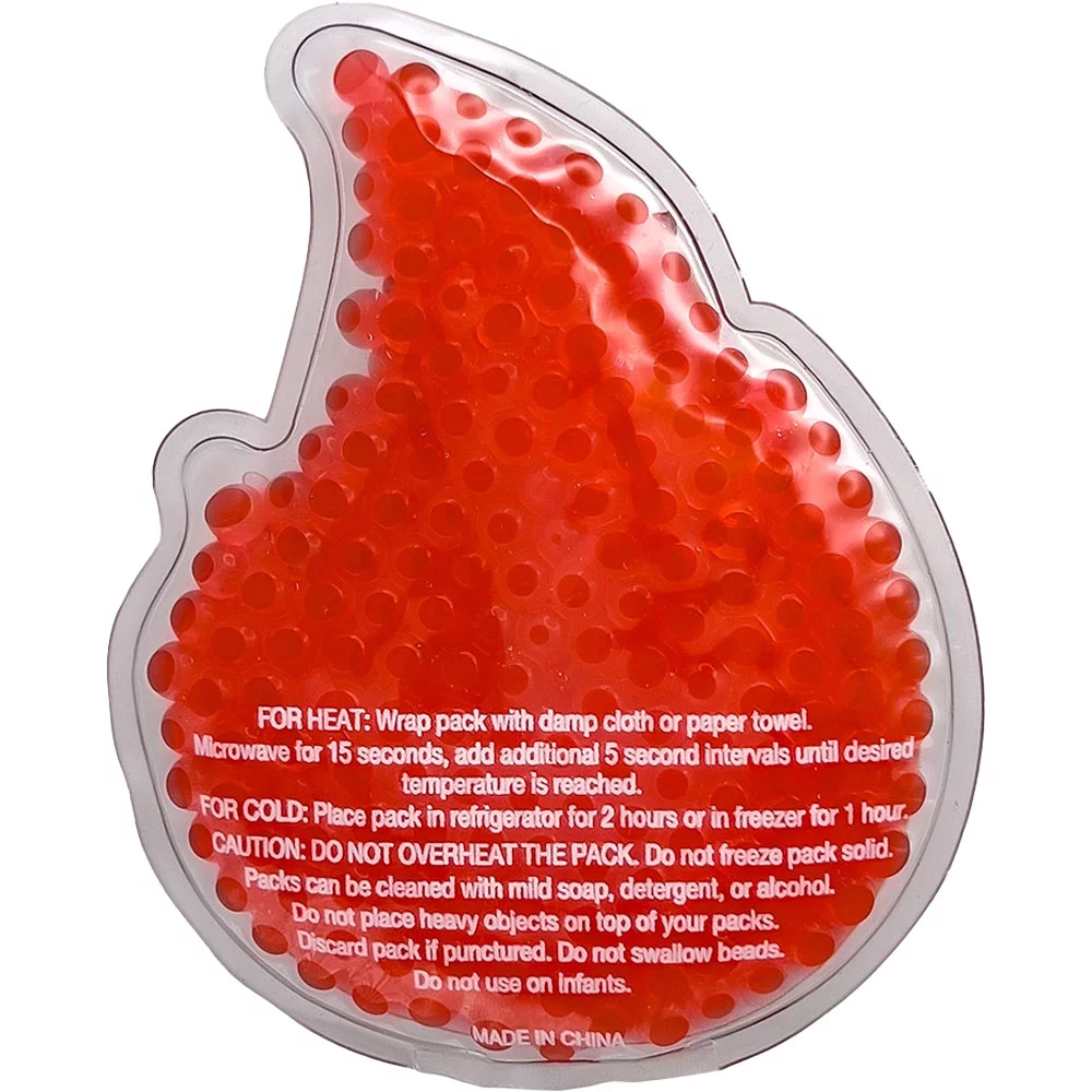 Hot/Cold Gel Bead Packs - Flame