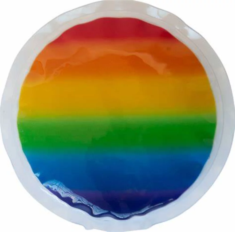 Round Rainbow Gel Pack - Hot/Cold