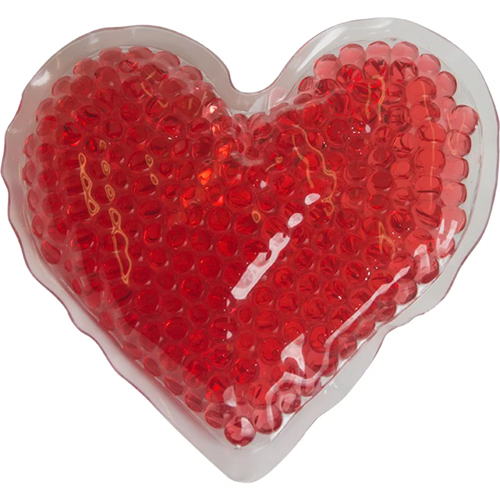 Hot/Cold Gel Bead Packs - Large Heart