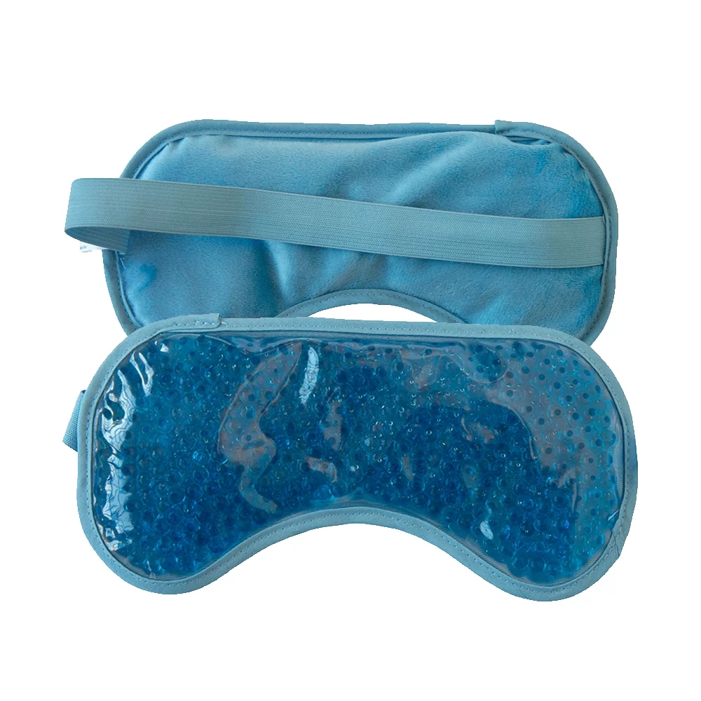 Hot/Cold Gel Bead Packs - Plush Eye Mask