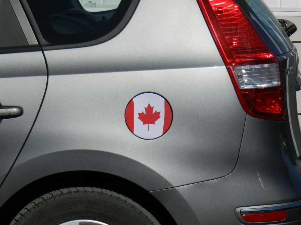 Drapeaux de couverture d'essence