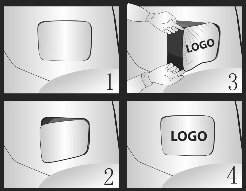 Drapeaux de couverture d'essence