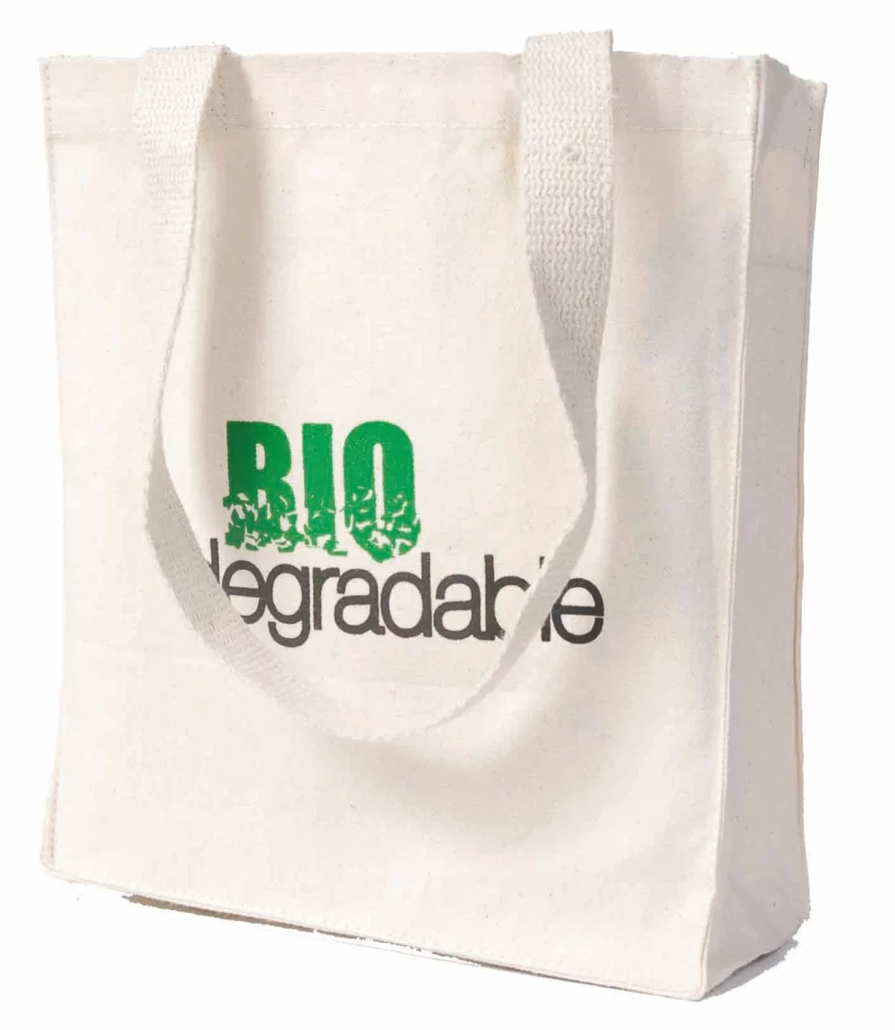 Canvas Book Bag Tote